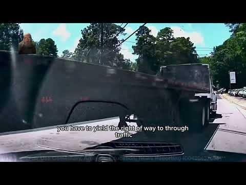 Semi Truck Crash Dash Cam Video Shows Why Right of Way Matters