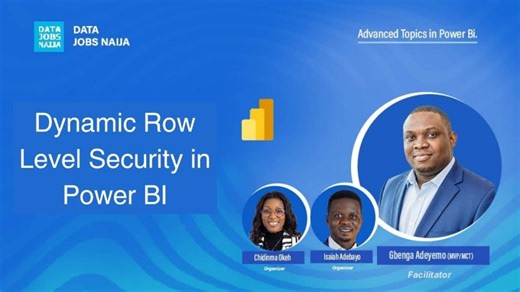 Multi-Level Hierarchical Row Level Security in Power BI #powerbi #dax | Gbenga Adeyemo MCT, MVP