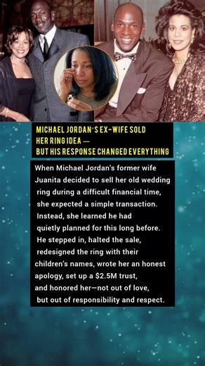 Michael Jordan’s Ex-Wife Sold Her Ring Idea — But His Response Changed Everything