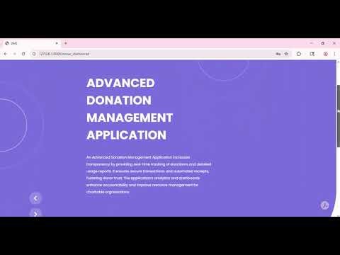 Build an Advanced Donation Management App with Django