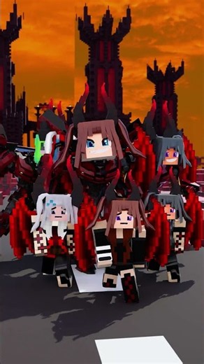 Team Angel JJ vs Team Demon Girls - Which Do You Choose? - MAIZEN in Minecraft