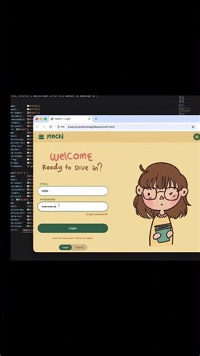 Modern Login Page Design | HTML CSS JS + Figma #coding
