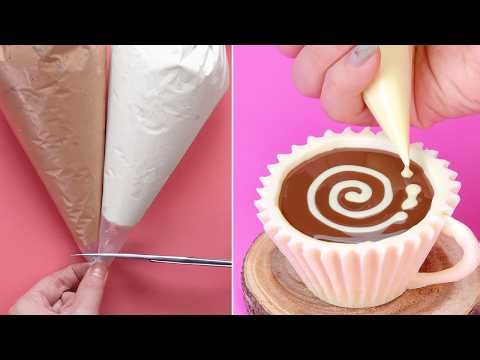 💜 1 hour relaxing video | Amazing Cake Decorating Tutorials | Dessert & Chocolate Compilation
