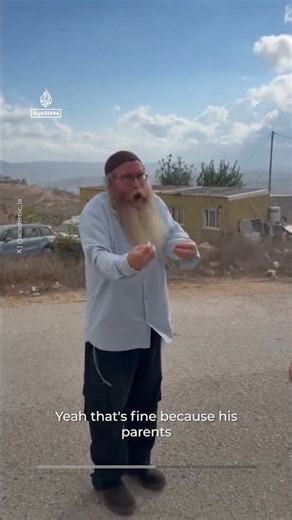 Israeli settler rabbi says Palestinians should leave the occupied West Bank