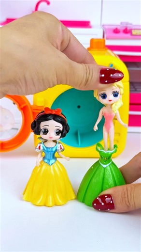 ASMR Toy Unboxing Frozen & Snow White Disney Princess Toy 🧚🏻‍♀️ | Satisfying Toy Sounds #Shorts