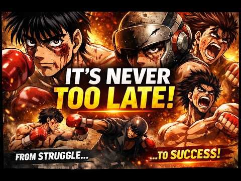 It’s never too late…