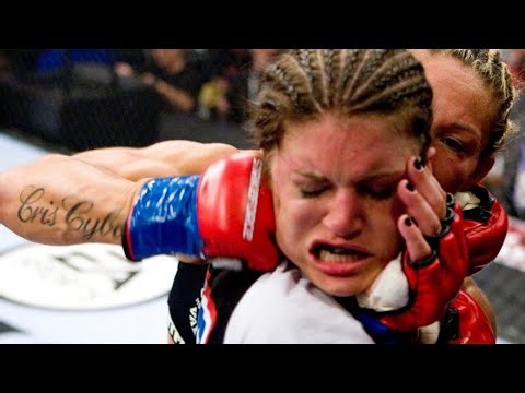 Cris Cyborg destroyed Gina Carano in the most influential fight in female MMA history. #strikeforce 