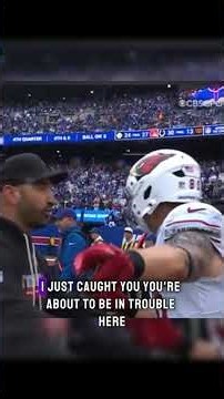 Trey McBride vs. NFL referee incident. #nflnews #sportsnews #nfledit