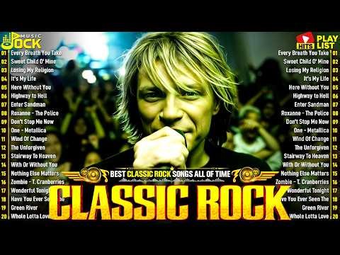 Best Classic Rock Songs Of All Time 🔥 Queen, Aerosmith, Metallica, AC/DC, Nirvana, U2, Led Zeppelin