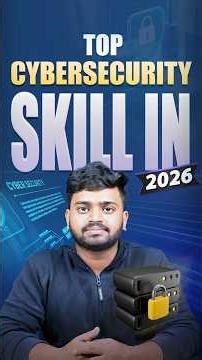 Top Cybersecurity Skills You Must Learn in 2026 | Intellipaat #shorts