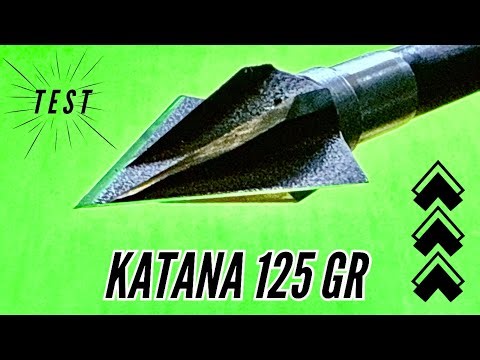 ANNIHILATOR KATANA 125 gr BROADHEAD TEST