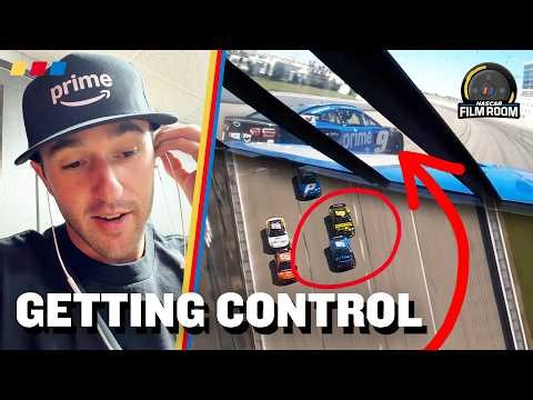 Chase Elliott Breaks Down Key Moments From His Texas Victory | NASCAR Film Room