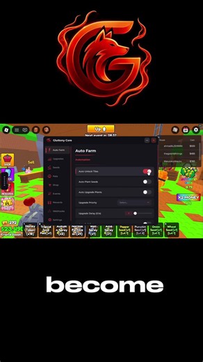 MOST BROKEN BUILD A RING FARM SCRIPT BY GLUTTONY CORE | LINKS ARE IN DESCRIPTION #roblox #scripting