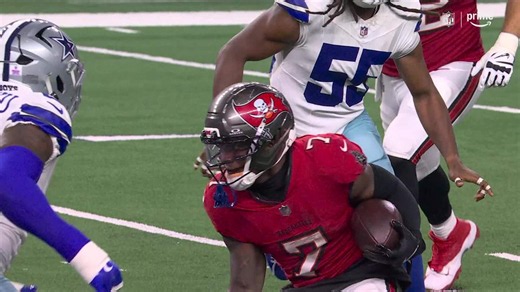 Bucky Irving Bursts Ahead for 72 Yards | Bucs vs. Cowboys Highlights