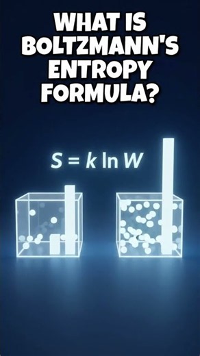 What Is Boltzmann's Entropy Formula? Microstates, Probability and Entropy Explained Today!