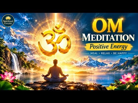🕉️ OM MEDITATION FOR POSITIVE ENERGY | SPIRITUAL EVERYDAY