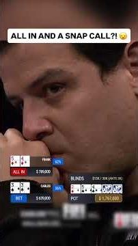 He's BETTING BLIND at $400K WPT Final Table?! 🤨 #poker #casino #pokerhands