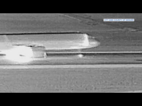 New video shows moment person was struck by Frontier Airlines plane on Denver runway