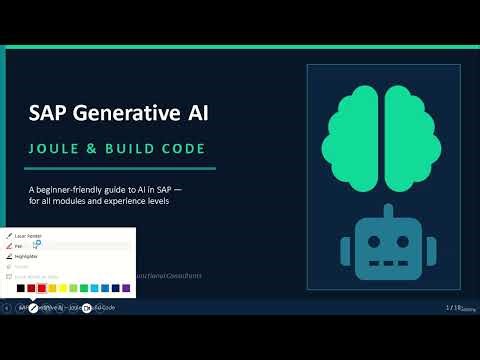 Learn SAP Build Code & Joule from Scratch | AI Low Code Dev | BTP, CAP, Fiori, UI5 | Coupon: WELCOME