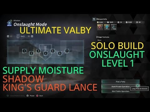 ONSLAUGHT, ULTIMATE VALBY, SOLO, SUPPLY MOISTURE - The First Descendant