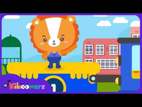 🚂Count to 20 Animals | Choo Choo Train Song | The Kiboomers