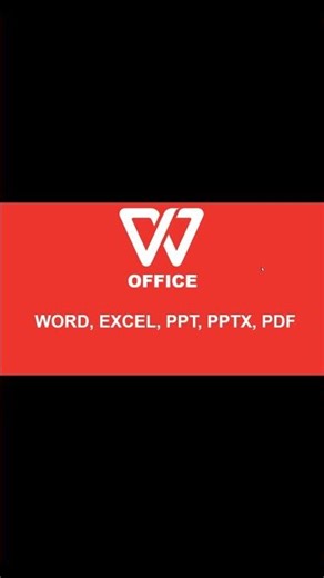 WPS OFFICE WORD EXCEL POWER POİNT MOCROSOFT ALTERNATİF