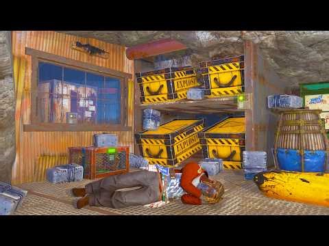 i found a clans secret explosive stash...