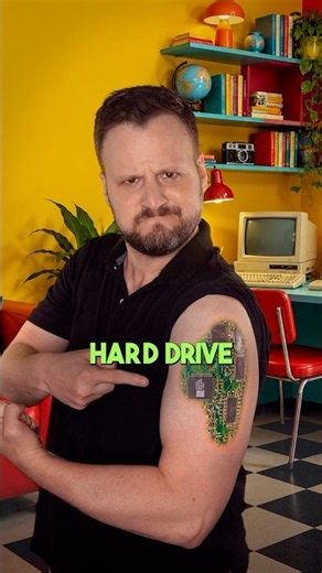 Your Skin is A Hard Drive?