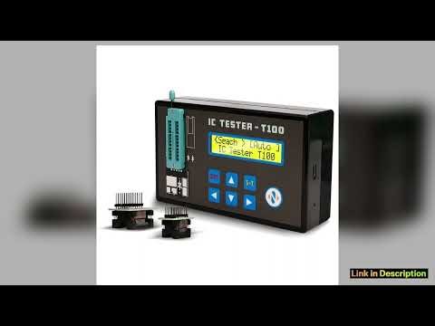 NEW Handheld Rechargeable LED Integrated Circuit Tester Transistor Diode Triode Tester Digital Tran