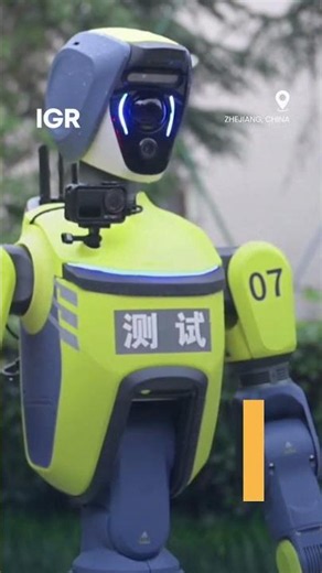 Humanoid Robot Traffic Police Take to China's Hangzhou Streets for Tests | IGR | India Global Review