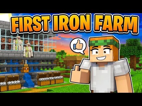 To bro gang i created a iron farm