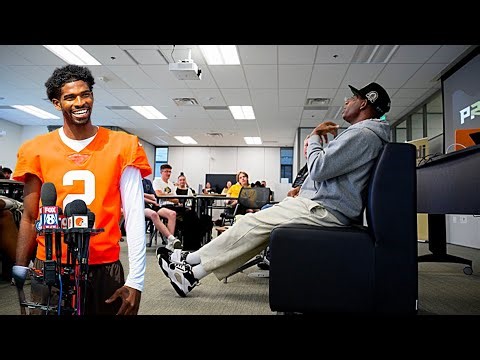 THE PRIME EFFECT - Coach Prime Teaches Class at Colorado : Day 1 Browns MiniCamp