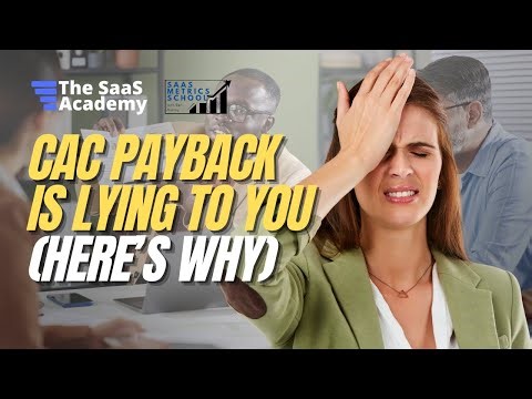 What Gross Margin Should I Use in CAC Payback Period? | SaaS Metrics School | Gross Margin