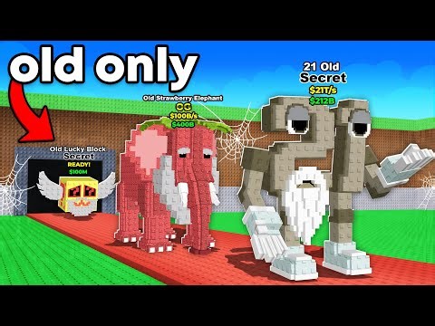 Steal A Brainrot But with OLD Only Brainrots!