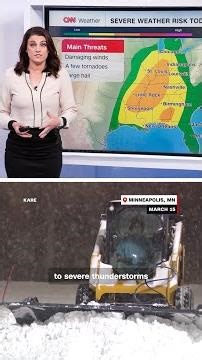 Millions at risk of severe storms and potential tornadoes