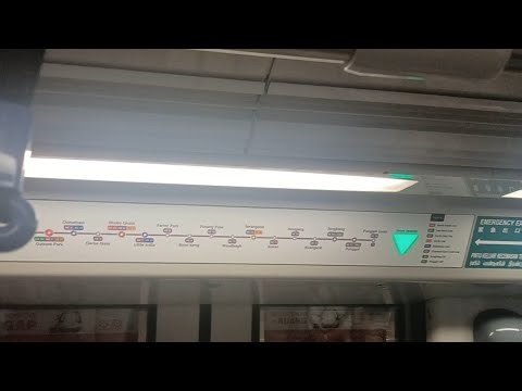 SBS Transit - NEL ride Alstom Metropolis C751C ride (7071/7072) from Chinatown to Outram Park