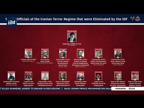 At least 40 commanders, Khamenei killed in opening Israel-US strikes on Iran