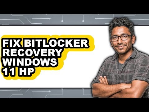 How to Fix Bitlocker Recovery Windows 11 Hp (easy Method)