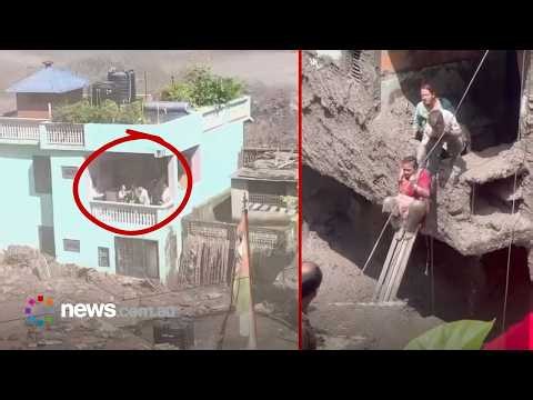 New vision shows family in Nepal escape impossible odds