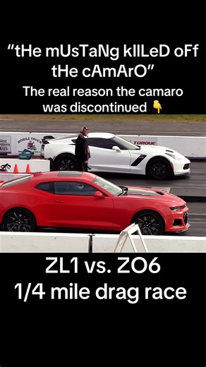 The Camaro ZL1 proved to be an exceptional car for the price right along with the c7 zo6. At the time more people would rather buy a corvette over any trim Camaro simply because it’s a corvette like the stingray and grand sport c7. GM realized they didn’t need 2 cars that perform nearly identical on the street and the track. Although the Camaro is a legend of its own, it will never be superior to the Corvette and low sales, and inexcusable marketing lead to the downfall of the greatest muscle ca