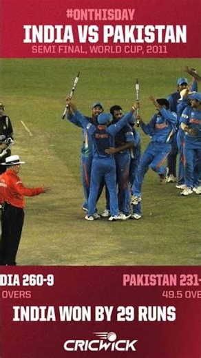 #icc#cricketworldcup#2011#semifinal#2nd#indiavspakistan#archrivals#cricketfans