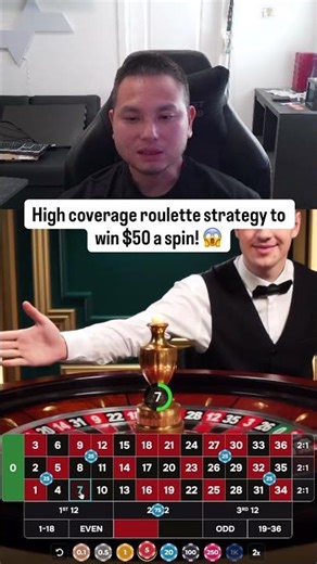 High Coverage Roulette Strategy To Win $50 A Spin!