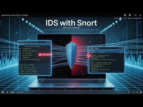 IDS Demonstration Using Snort | Kali Linux vs Ubuntu | Intrusion Detection System Lab