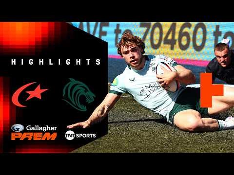 PLAY-OFF HOPES ALIVE! 👏 | Saracens vs Leicester Tigers | Gallagher PREM Rugby Highlights