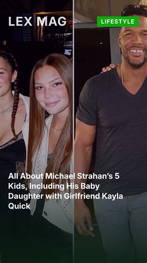 All About Michael Strahan’s 5 Kids, Including His Baby Daughter with Girlfriend Kayla Qu #Shorts