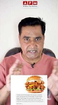 AI Turned a Burger Into THIS! 🍔🔥 (Exploded View Magic)|I Made This Burger Ad Using AI