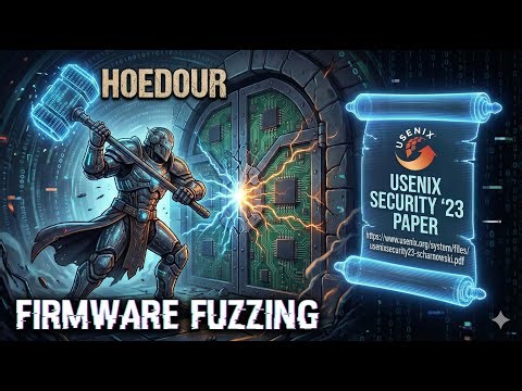 Hoedur - Embedded Firmware Fuzzing using Multi-Stream Inputs