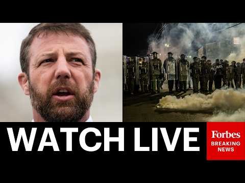 LIVE: DHS Secretary Markwayne Mullin Holds Public Event Amidst Delaney Hall ICE Facility Protests