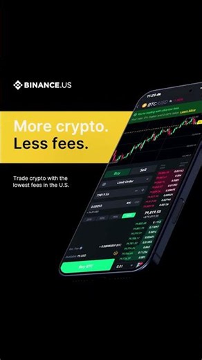 More Crypto. Less Fees. Trade on Binance.US #binanceus