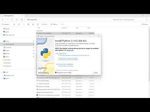 Comment installer Python sur Windows 11 | Installation propre et correcte
